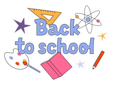 Lettering back to school PNG, SVG