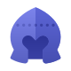 armored helmet icon