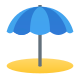 beach umbrella icon