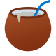 coconut cocktail icon