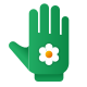 garden gloves icon